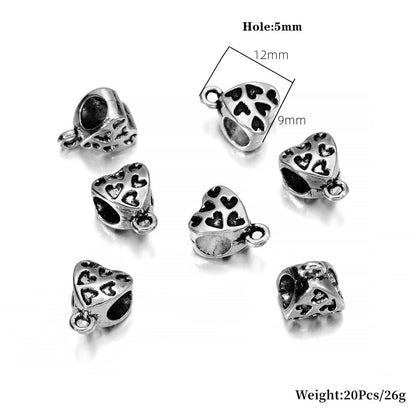 Antique Connector Clip Bail Beads, 20pcs/lot
