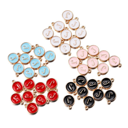 20-26pcs A-Z Letter Alphabet Charms Pendants