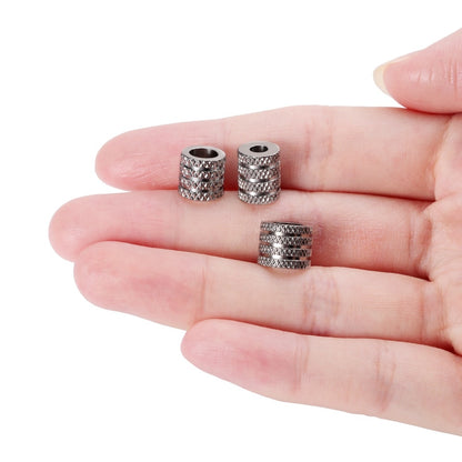 Big Hole Stainless Steel Spacer Beads