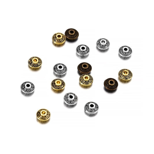 6mm Vintage Cone Spacer Bead, 50pcs