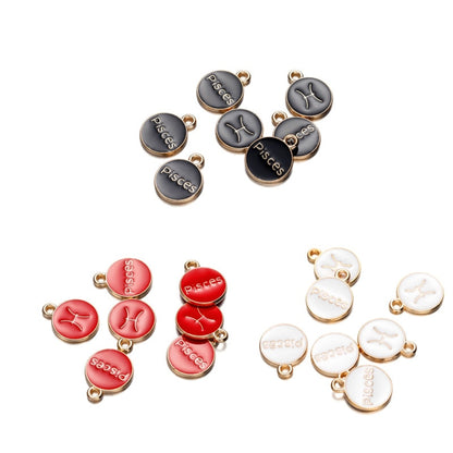 Zodiac Signs Pendant, 12 pcs