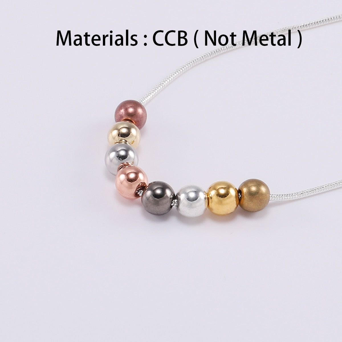 30-400pcs Round Spacer CCB Bead