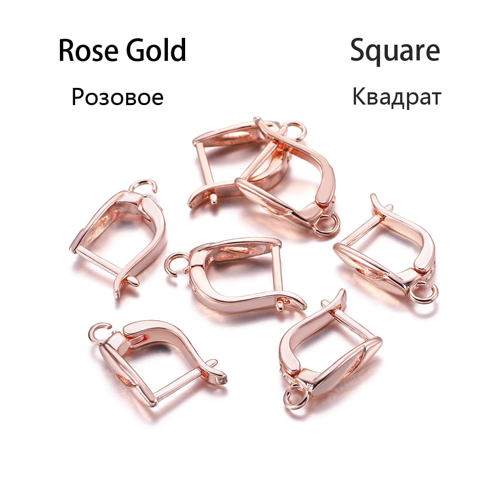 Open Loop French Lever Back Earring Hooks, 6-12Pcs