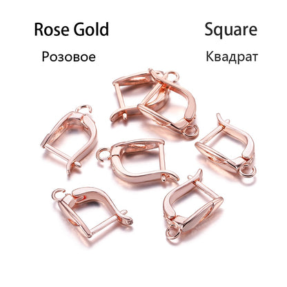 Open Loop French Lever Back Earring Hooks, 6-12Pcs