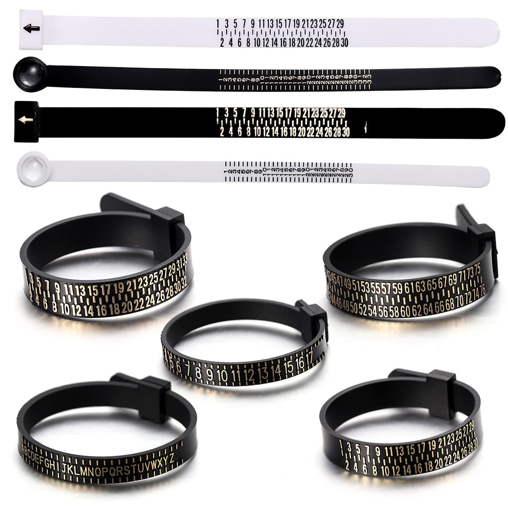 UK/US Official Ring Sizer for Men & Women, Sizes A-Z