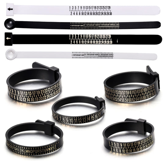 UK/US Official Ring Sizer for Men & Women, Sizes A-Z