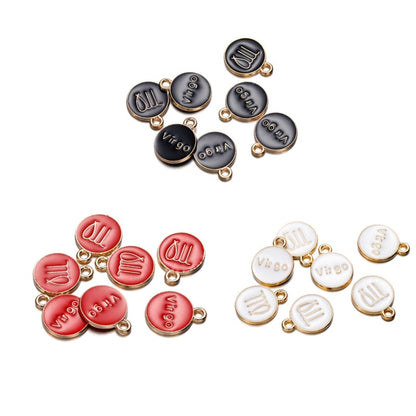 Zodiac Signs Pendant, 12 pcs