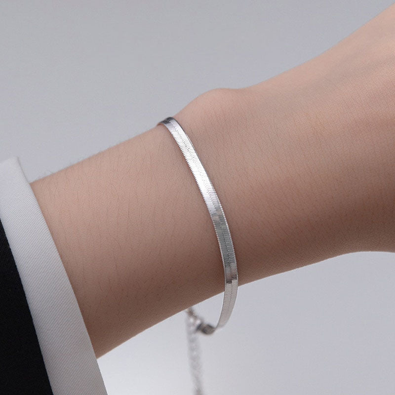 Sparkling Snake Chain Bracelet