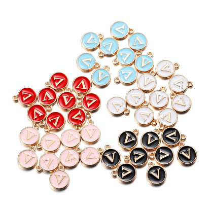 20-26pcs A-Z Letter Alphabet Charms Pendants