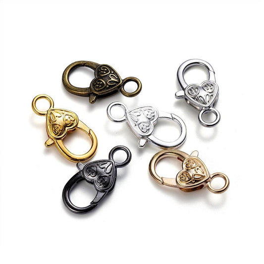 Heart Shape Lobster Clasp 