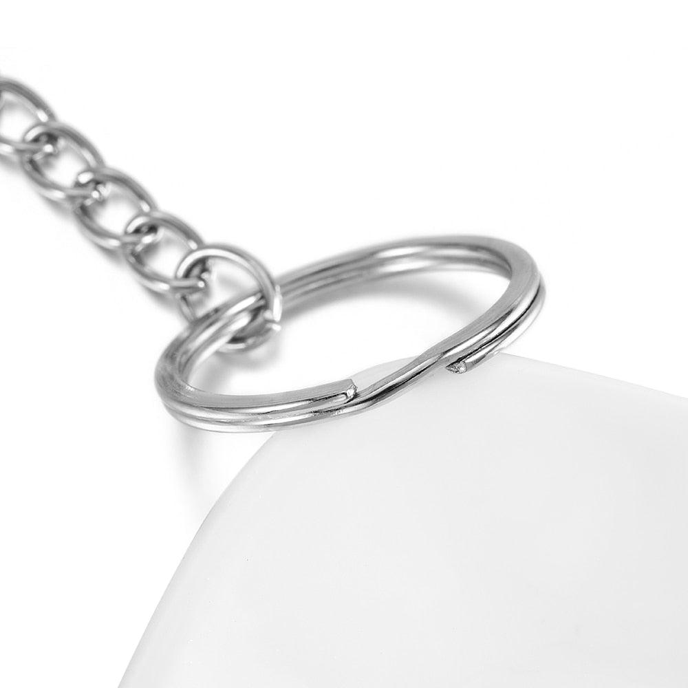 Key Ring With Eye Screws with Key Chain, 10/20pcs 