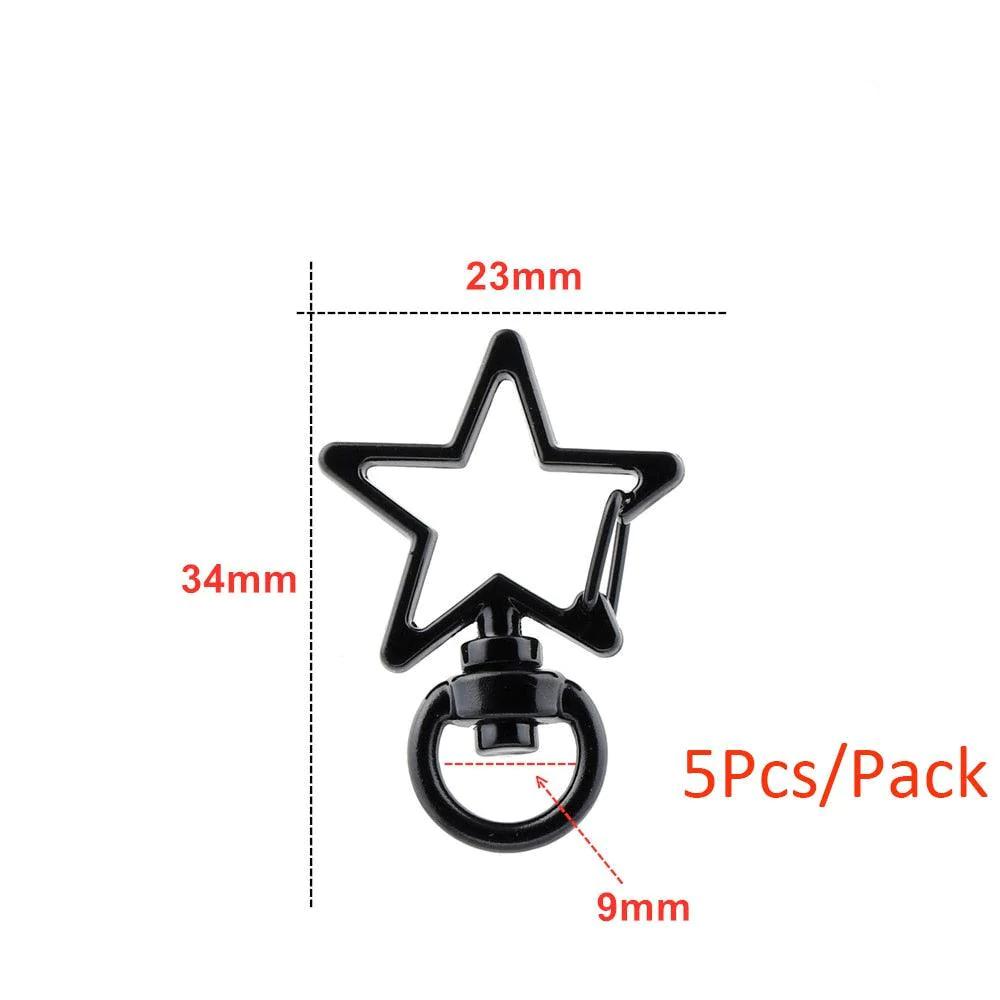 Lobster Clasp, Star Shape 