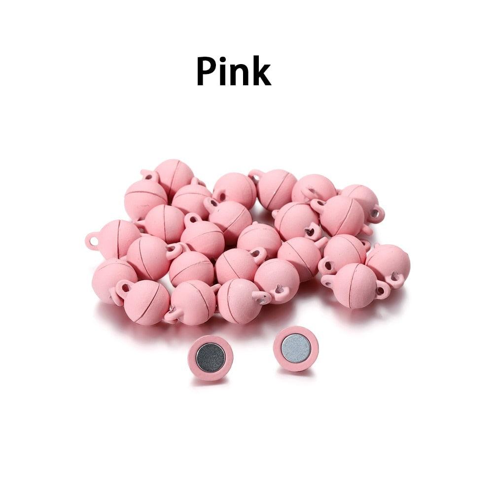 Multicolor Round Magnetic Clasps 