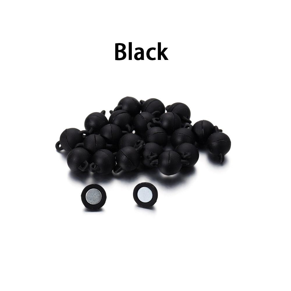 Multicolor Round Magnetic Clasps 