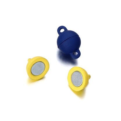 Multicolor Round Magnetic Clasps 