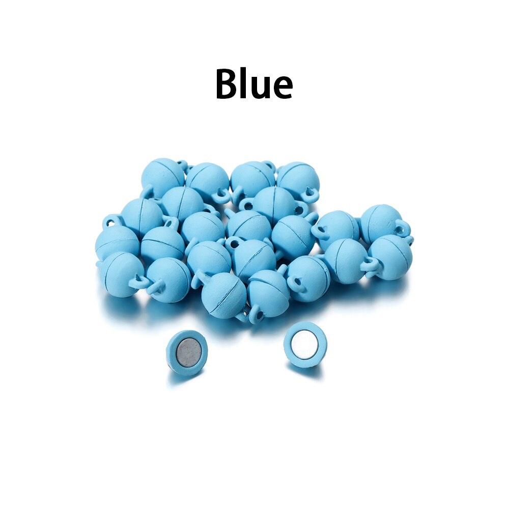 Multicolor Round Magnetic Clasps 