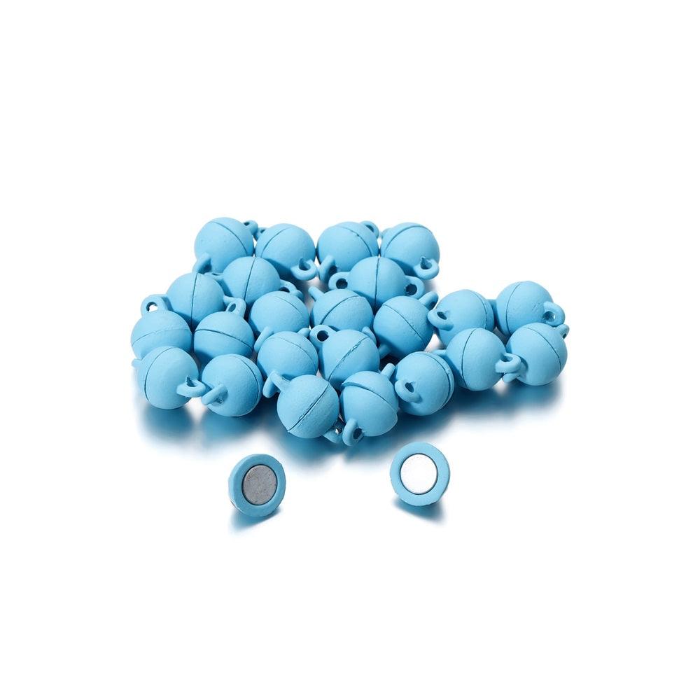 Multicolor Round Magnetic Clasps 