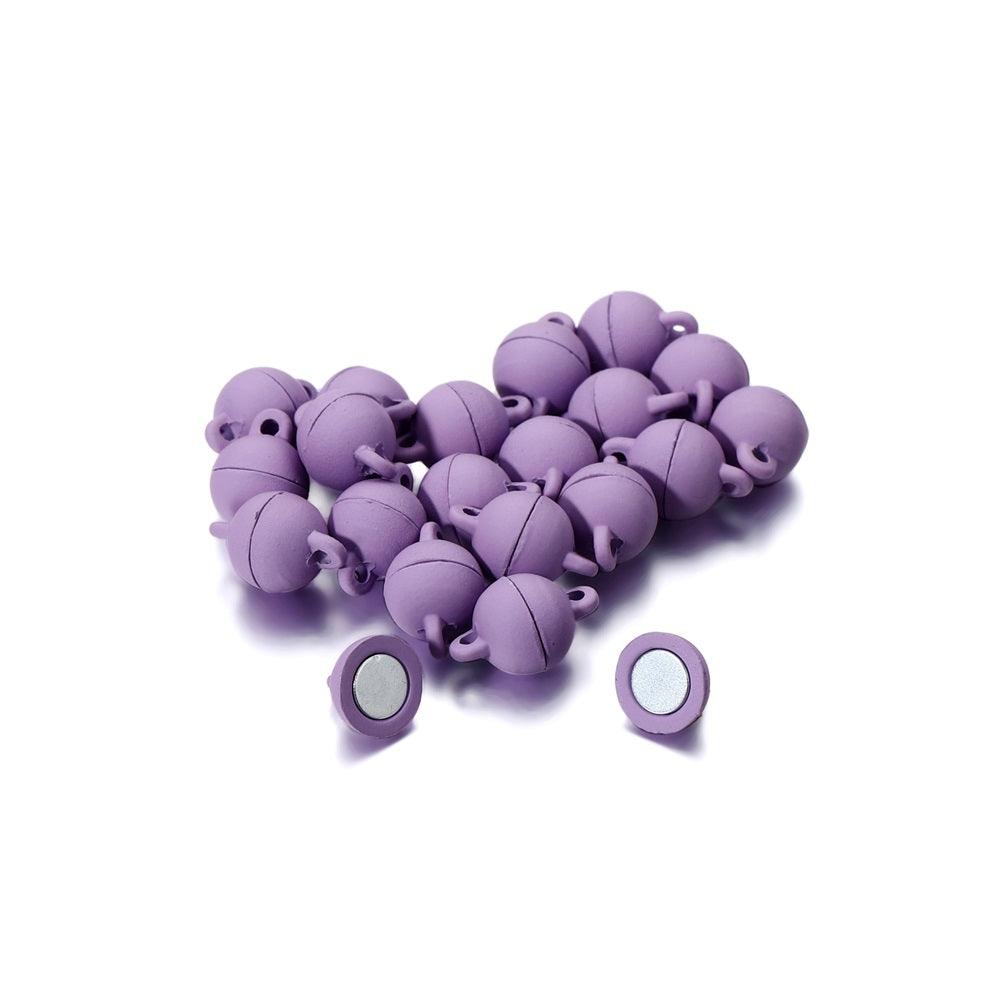 Multicolor Round Magnetic Clasps 