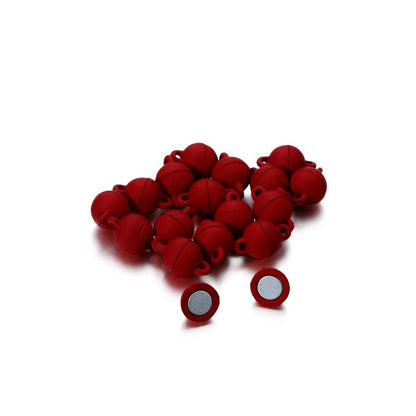 Multicolor Round Magnetic Clasps 