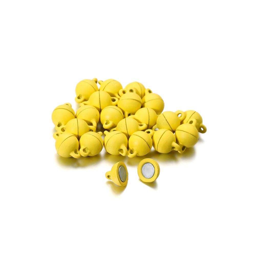 Multicolor Round Magnetic Clasps 