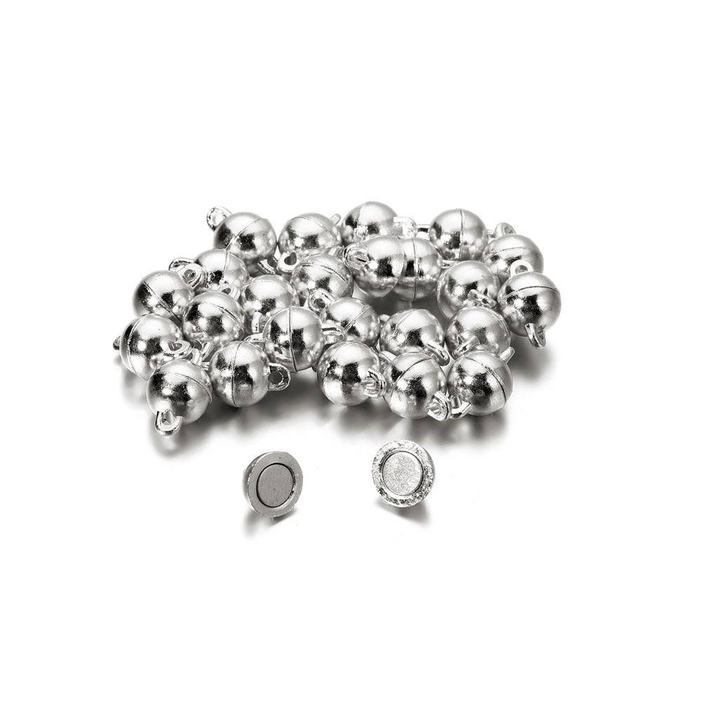 Multicolor Round Magnetic Clasps 