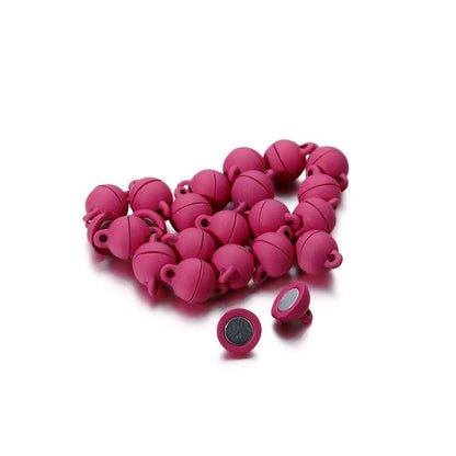 Multicolor Round Magnetic Clasps 