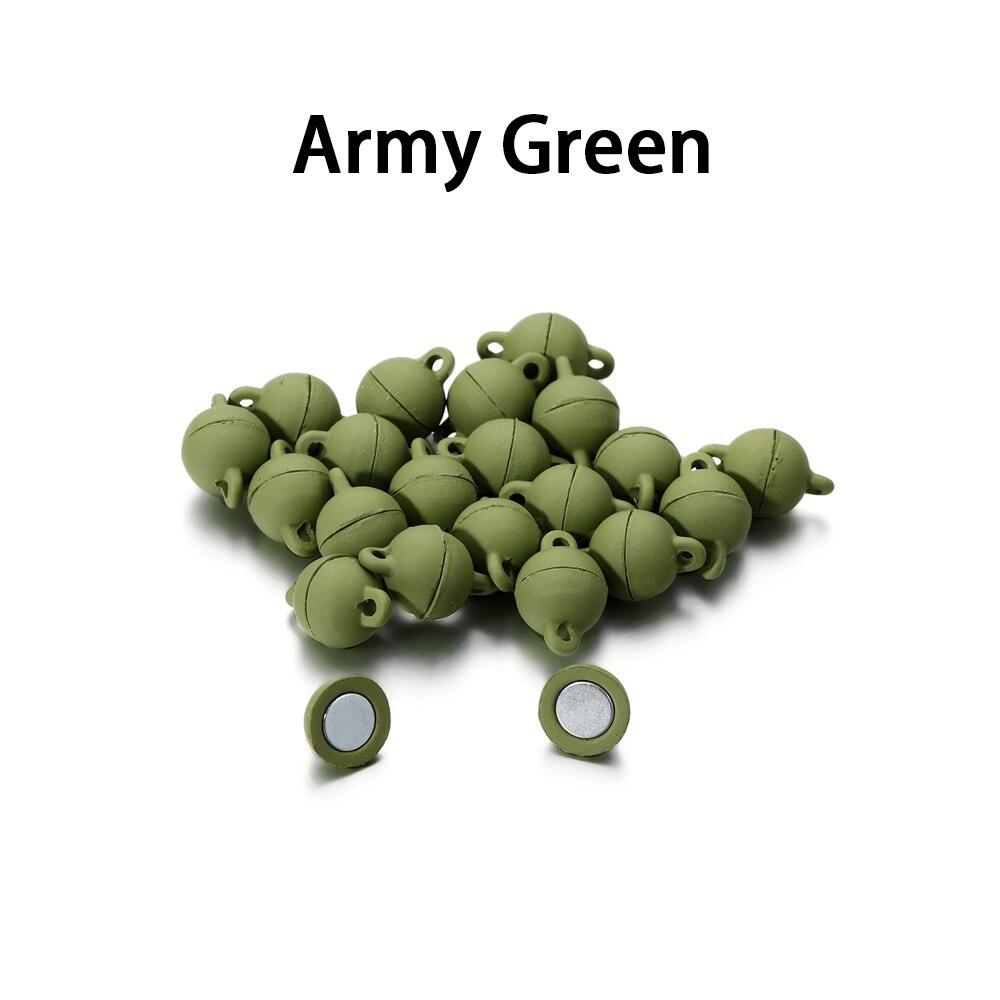 Multicolor Round Magnetic Clasps 