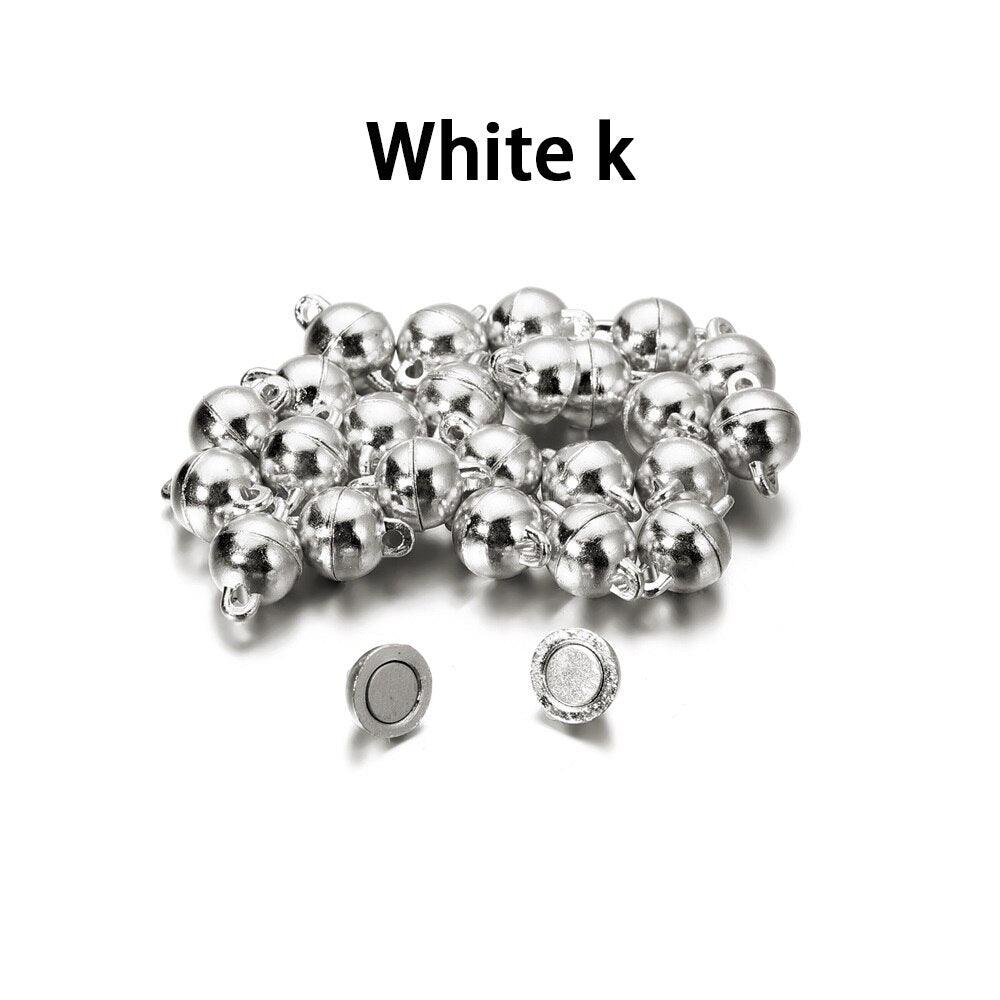 Multicolor Round Magnetic Clasps 