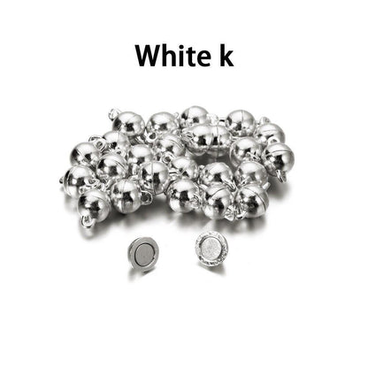 Multicolor Round Magnetic Clasps 