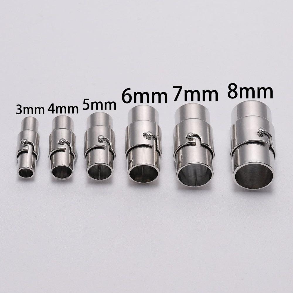 Strong Magnetic Clasps, 3 4 5 6 8 10 mm, 10pcs 
