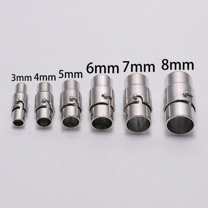 Strong Magnetic Clasps, 3 4 5 6 8 10 mm, 10pcs 