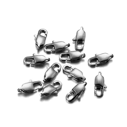 Swivel Lobster Clasp, Stainless Steel 