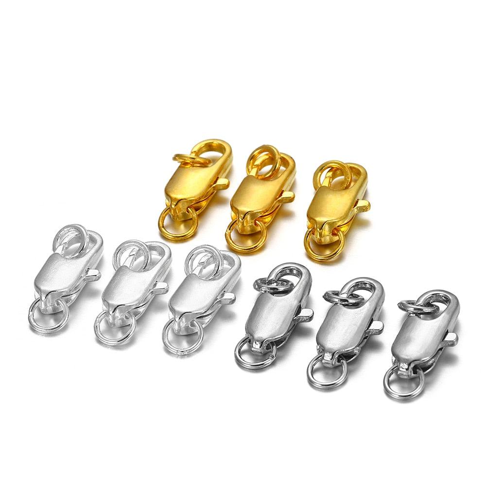 Swivel Lobster Clasp, With Open Jump Ring 